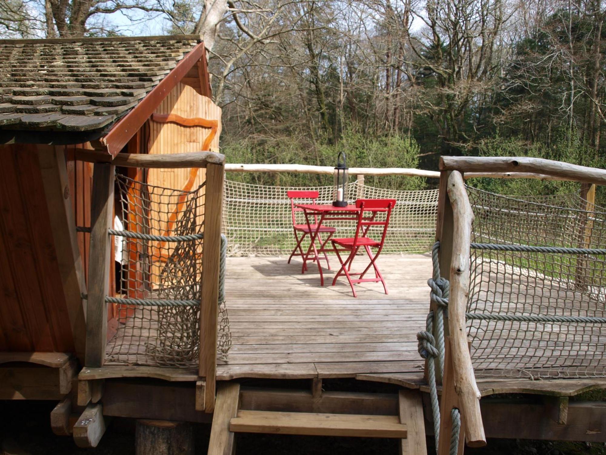 Les cabanes de Kermenguy Cléder Chambre photo