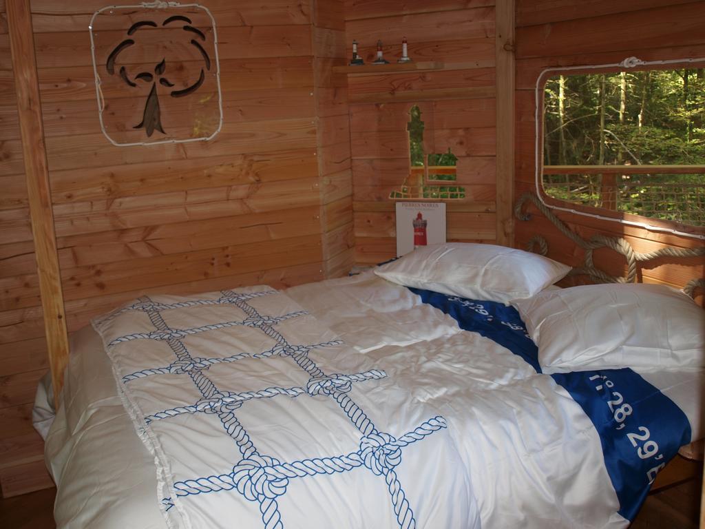 Les cabanes de Kermenguy Cléder Chambre photo